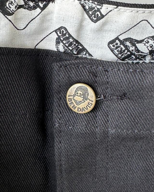 -BEN DAVIS- Vintage 90s W36×L32 Gorilla cut Dead stock