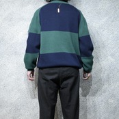 Hathaway golf design hand cardigan