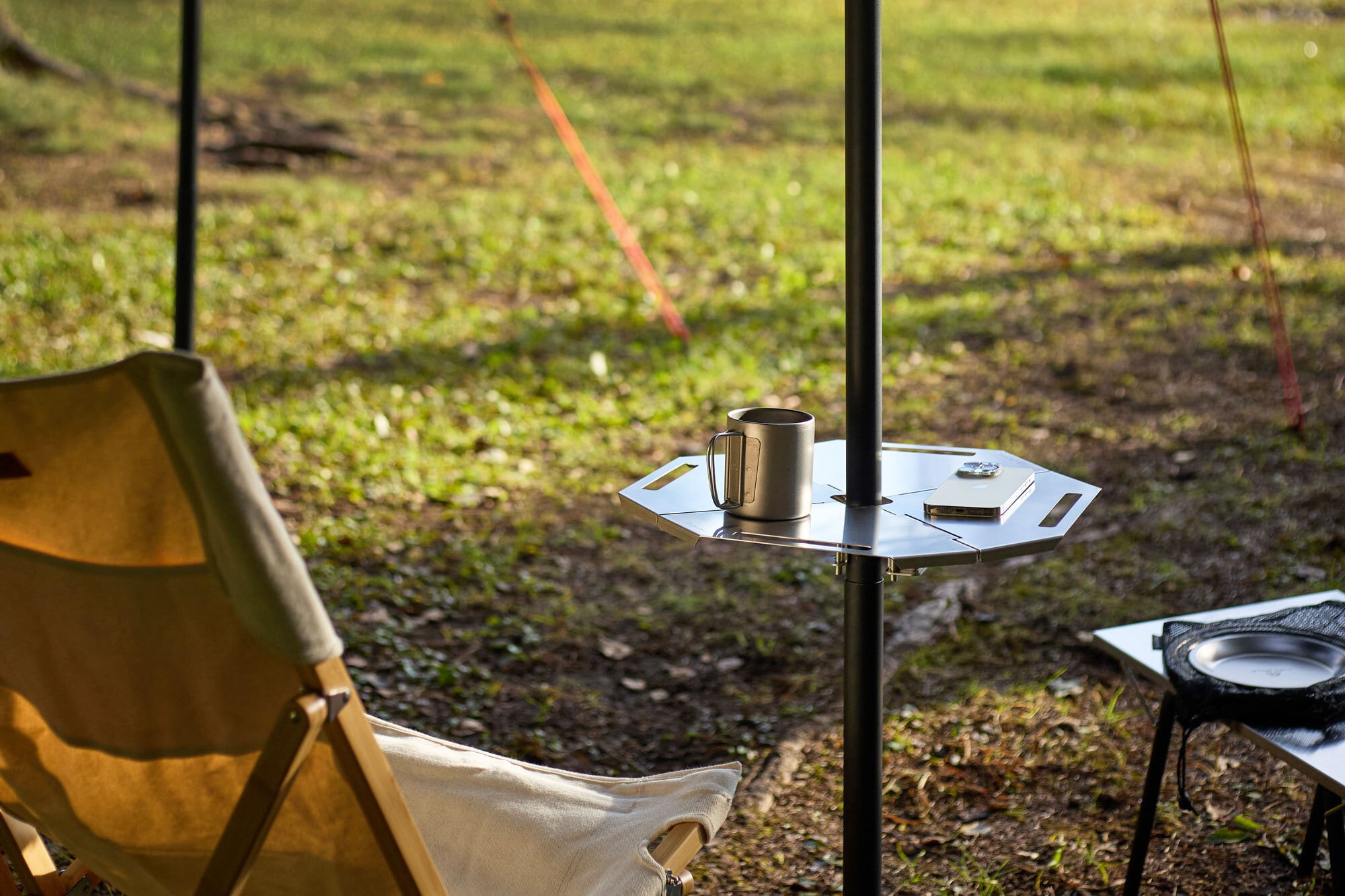 ワンポールサイドテーブル（OP-100） | アウトドア・キャンプ用品