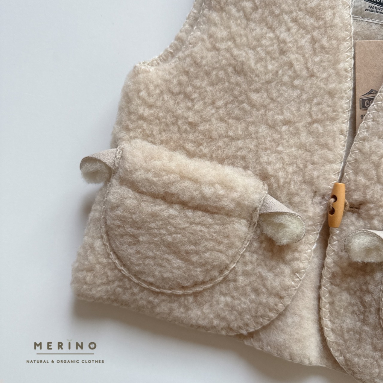 【即納】ALWERO (COLDBRAKER) / Junior Vest Alpi Stich Sheep