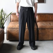 KUON(クオン) Arimatsu Shibori Camp Collar Shirt