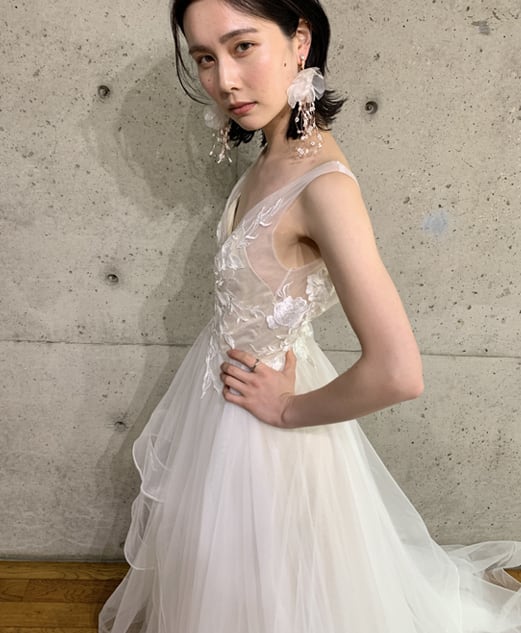 【限定価格】ウェディングドレス　結婚式　花嫁ドレス　前撮り　ドレス