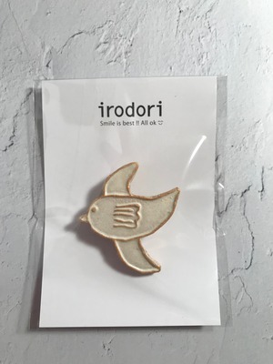 irodori トリドリブローチ