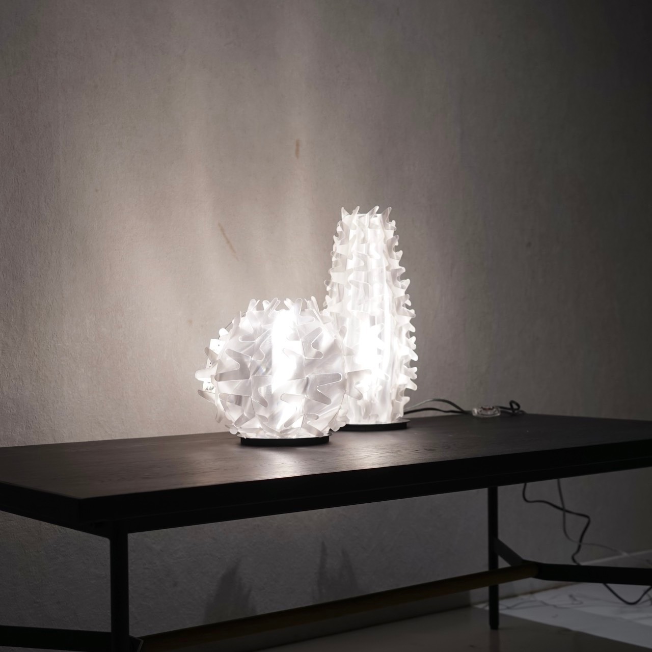 未使用品 SLAMP スランプ CACTUS PRISMA カクタス プリズマ 2点セット テーブルランプ 卓上照明 デザイナーズ照明 モダン ラグジュアリー ホテルライク
