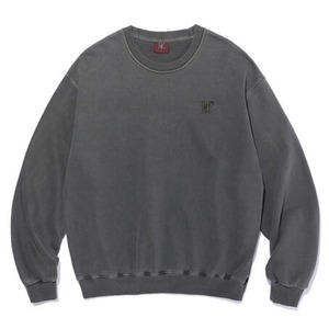 [WOOALONG] Dry pigment sweatshirt - CHARCOAL 正規品  韓国 ブランド 韓国ファッション 韓国代行 トレーナー