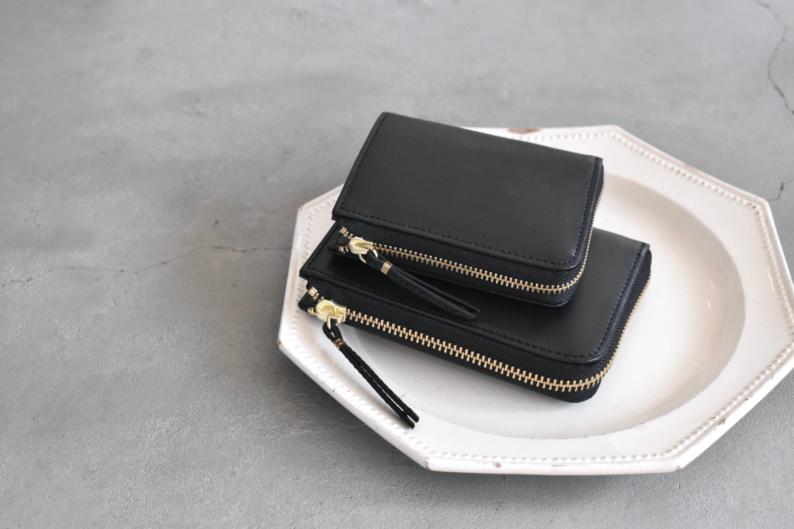 SLOW | herbie Lzip middle wallet レザー ウォレット 財布 | HUMMING