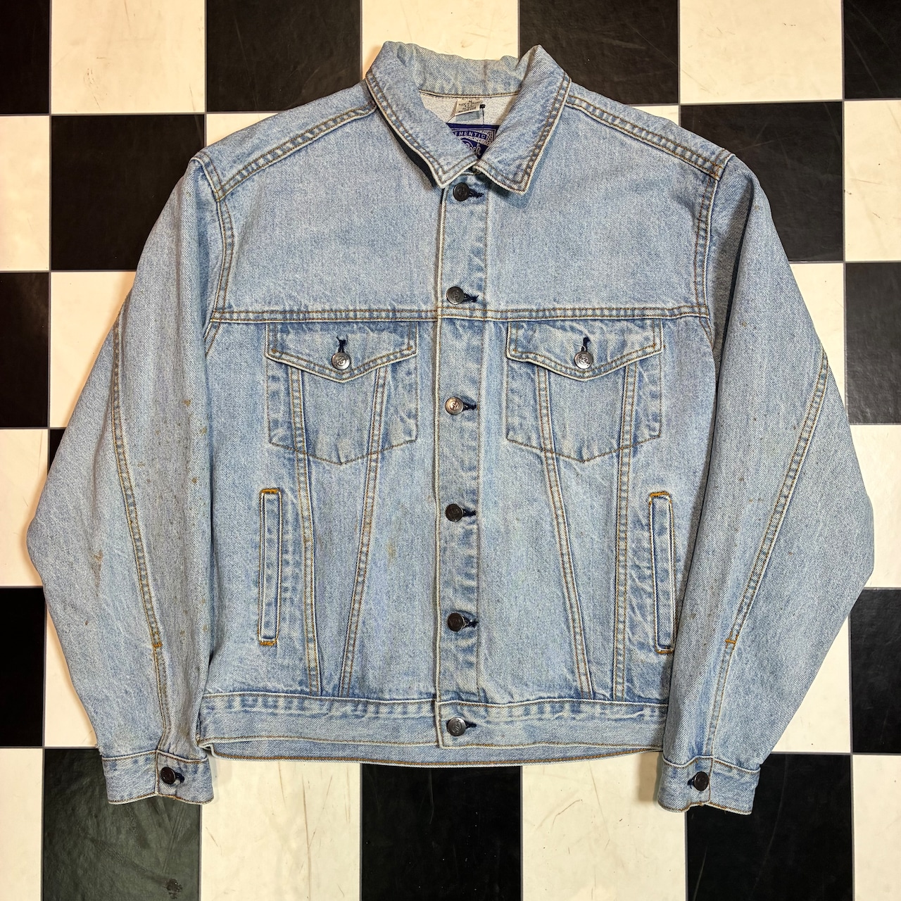 Hard Rock Cafe CHICAGO 刺繍デニムジャケット ハードロックカフェ