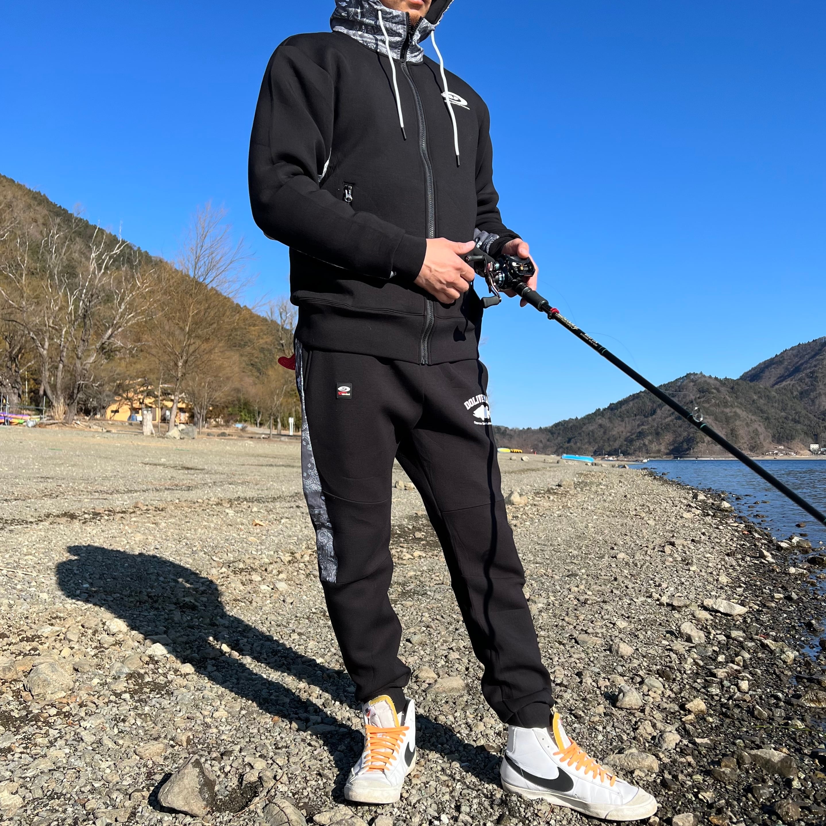 Osp ボンディングジップパーカー S グレー