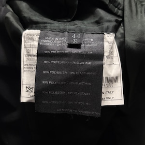 PRADA technical fabric black tailored jacket