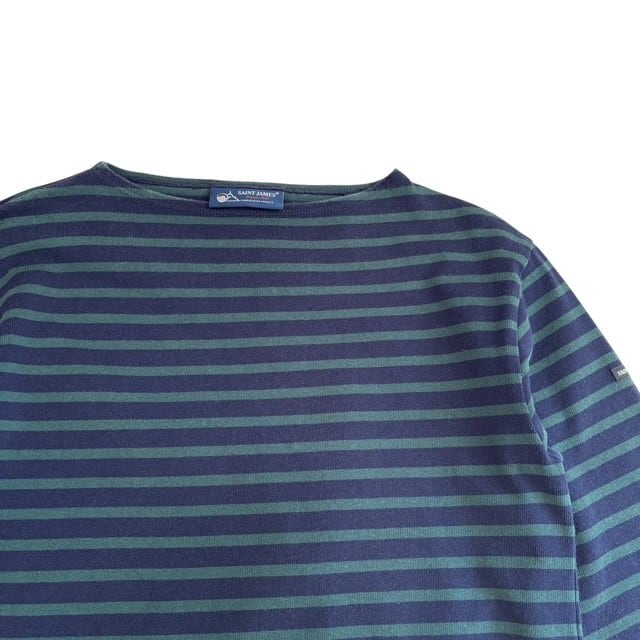 古着 セントジェームス SAINT JAMES ボーダー Tシャツ バスクシャツ