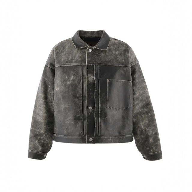 【SAINT Mxxxxxx】BBJ_LEATHER JACKET/LEATHER