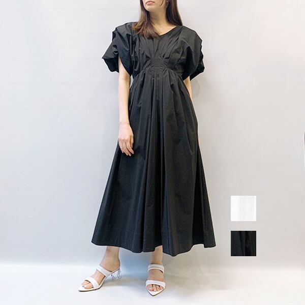 ELENDEEK(エレンディーク) 2WAY SLEEVE TUCK OP 2023春夏新作 [送料無料]