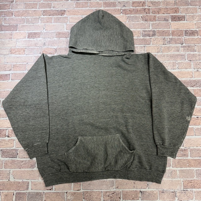 1970s RUSSELL SWEAT PARKA GREY SOLID