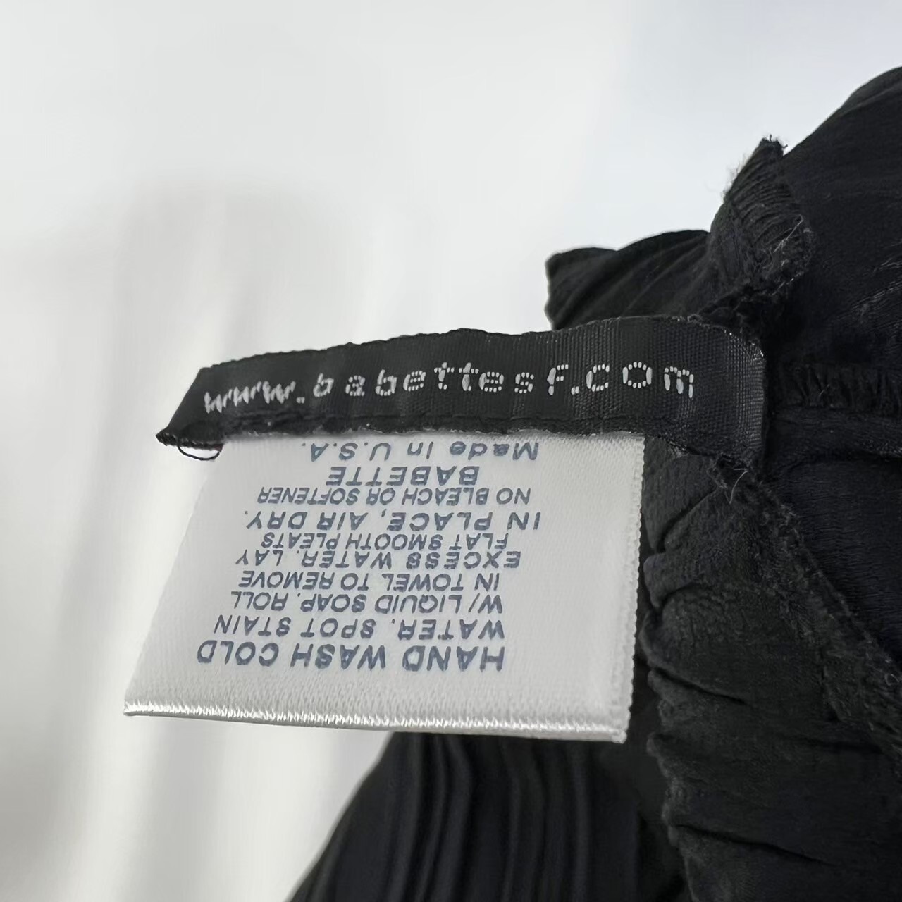 USA製 babettde プリーツパンツ