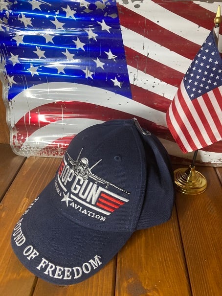 ミリタリーシリーズ US NAVY TOP GUN キャップ トップガン CP00203