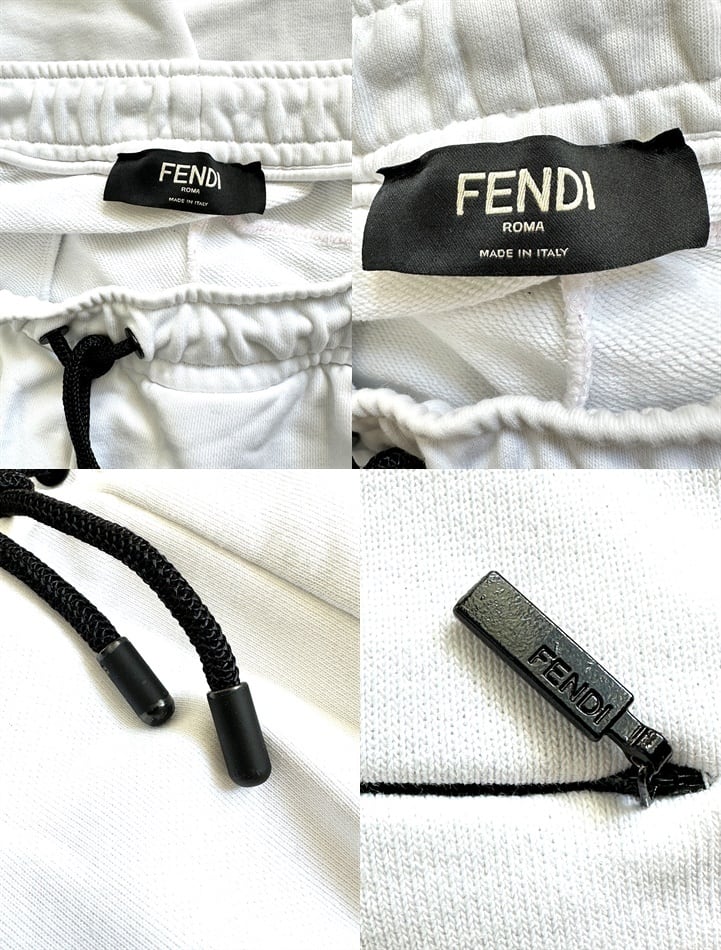 FENDI フェンディ ロゴ スウェット ジョガー パンツ 50 メンズ L FENDI フェンディ ロゴ スウェット ジョガー パンツ 50 メンズ L