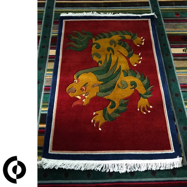 チベット絨毯 | チベタンタイガーラグ チベット絨毯 古着屋 AMUKURIUM 