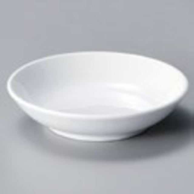 ﾀﾞｲｱｾﾗﾑ白中華 ﾒﾀ9㎝深皿 [15846] 667-8-216 中華碗・皿
