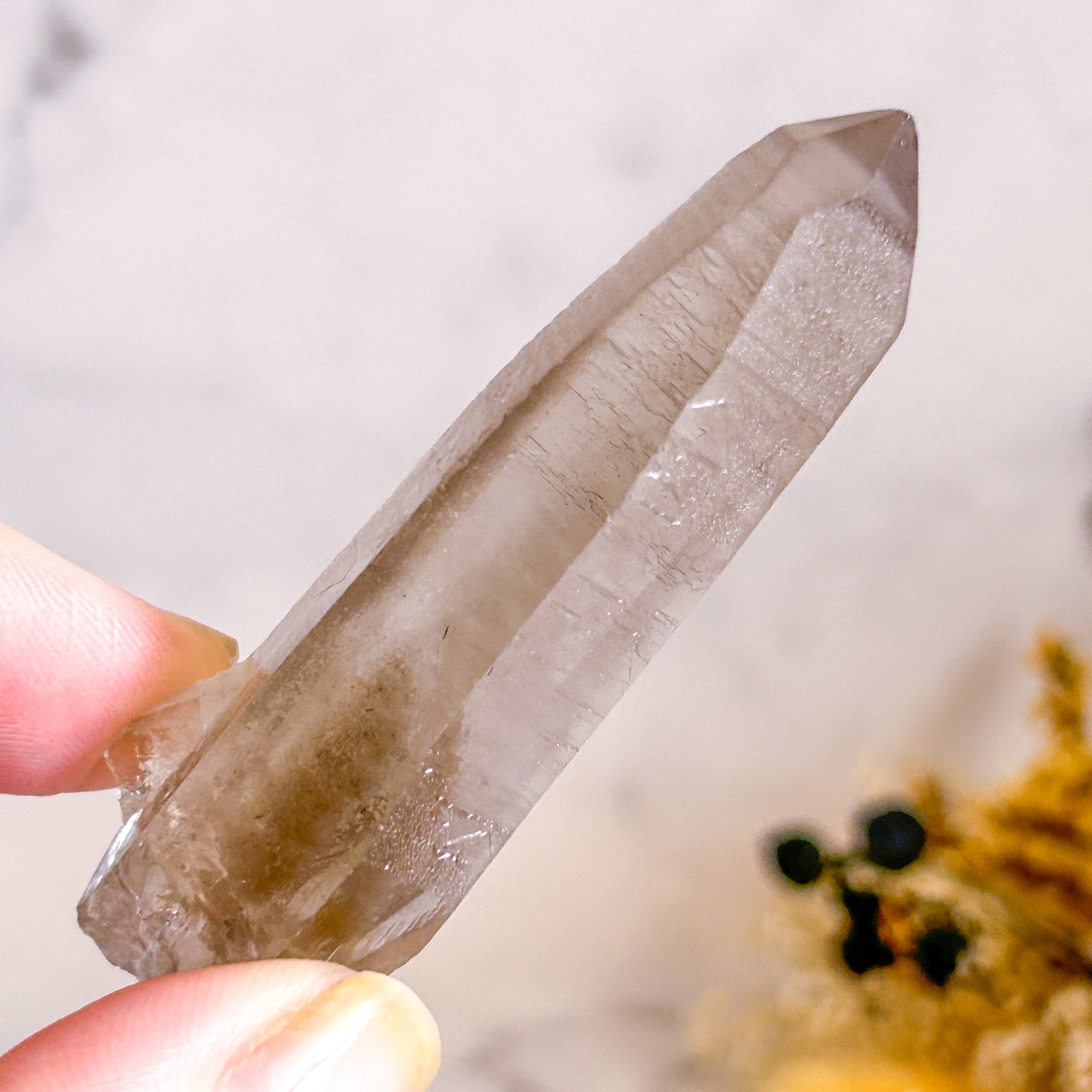 ミナスジェライス産 スモーキークォーツレムリアンシード/トリプルイシス・レコードキーパー