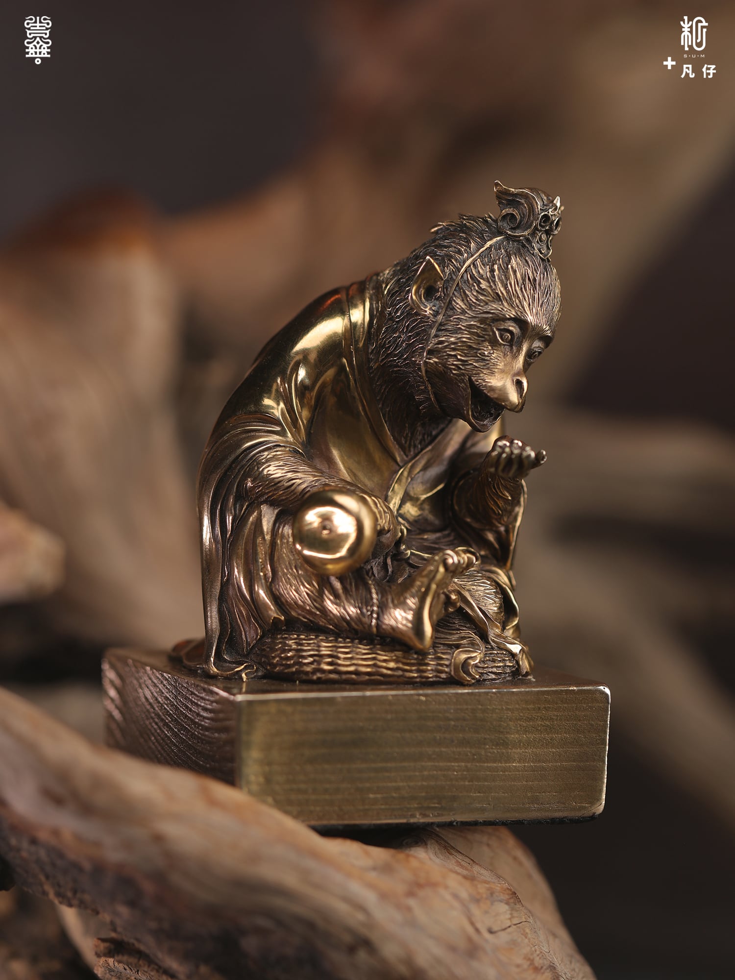 盗仙丹 ブロンズ像｜凡仔 | sumart