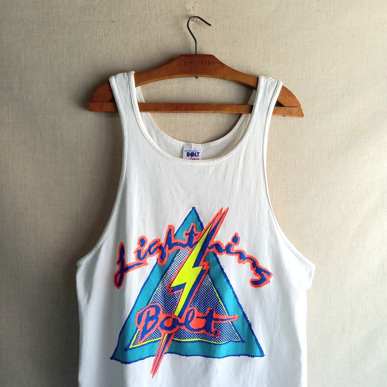 90s LIGHTNING BOLT タンクトップ Mサイズ アメリカ製 | hedonist store