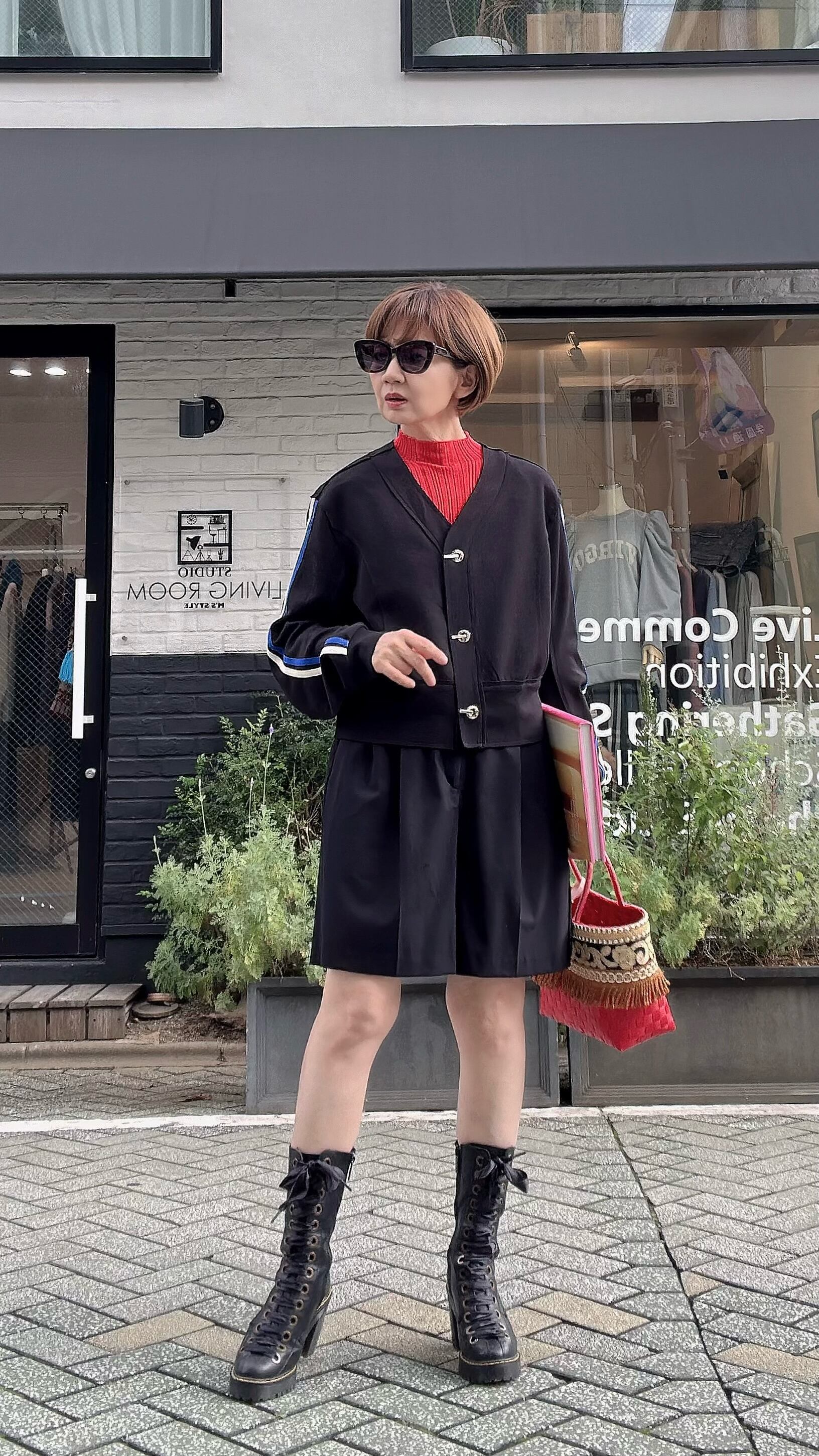 デザインカーデイガン18000円➕tax