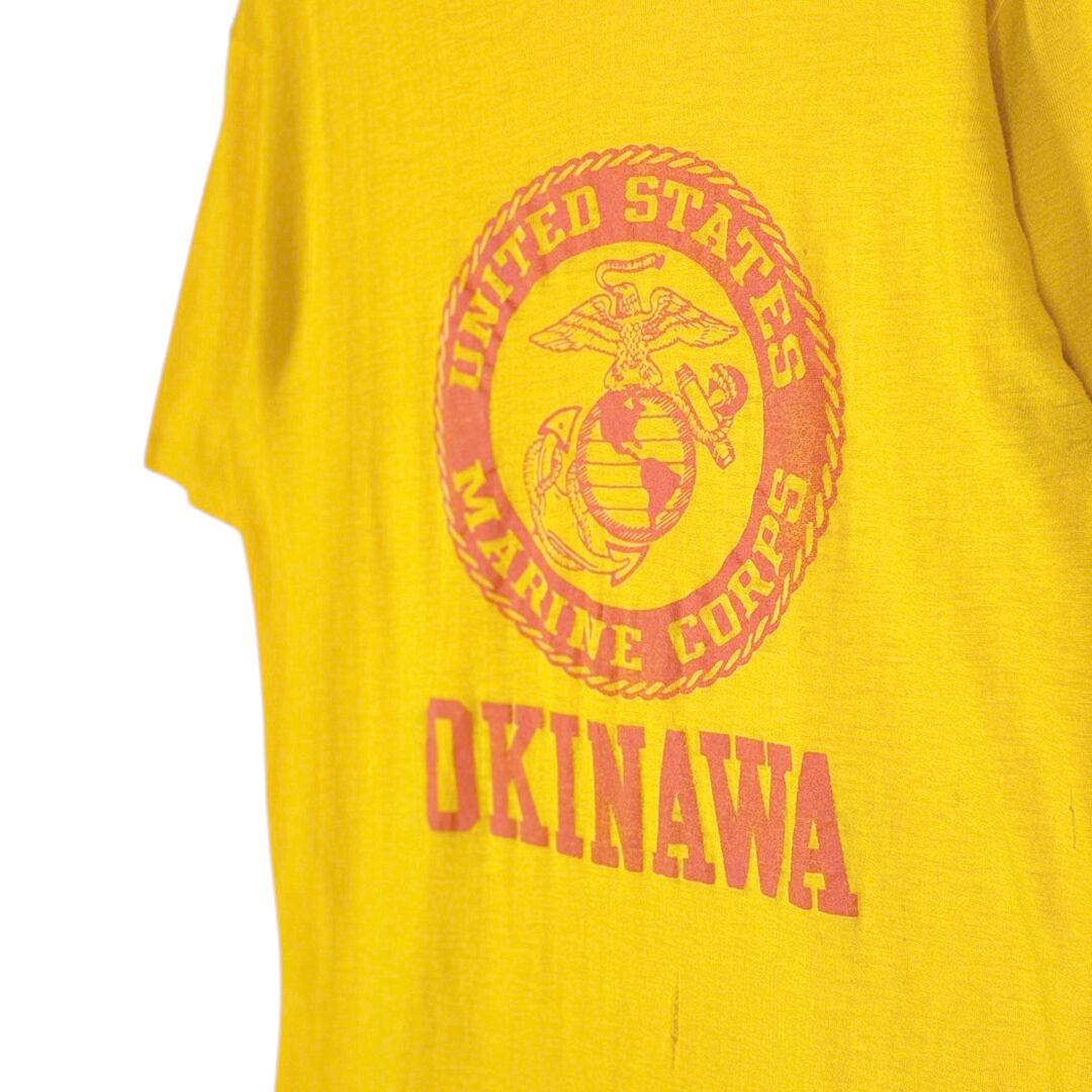 70s USMC OKINAWA ヴィンテージTシャツ 米軍 沖縄 マリンコ