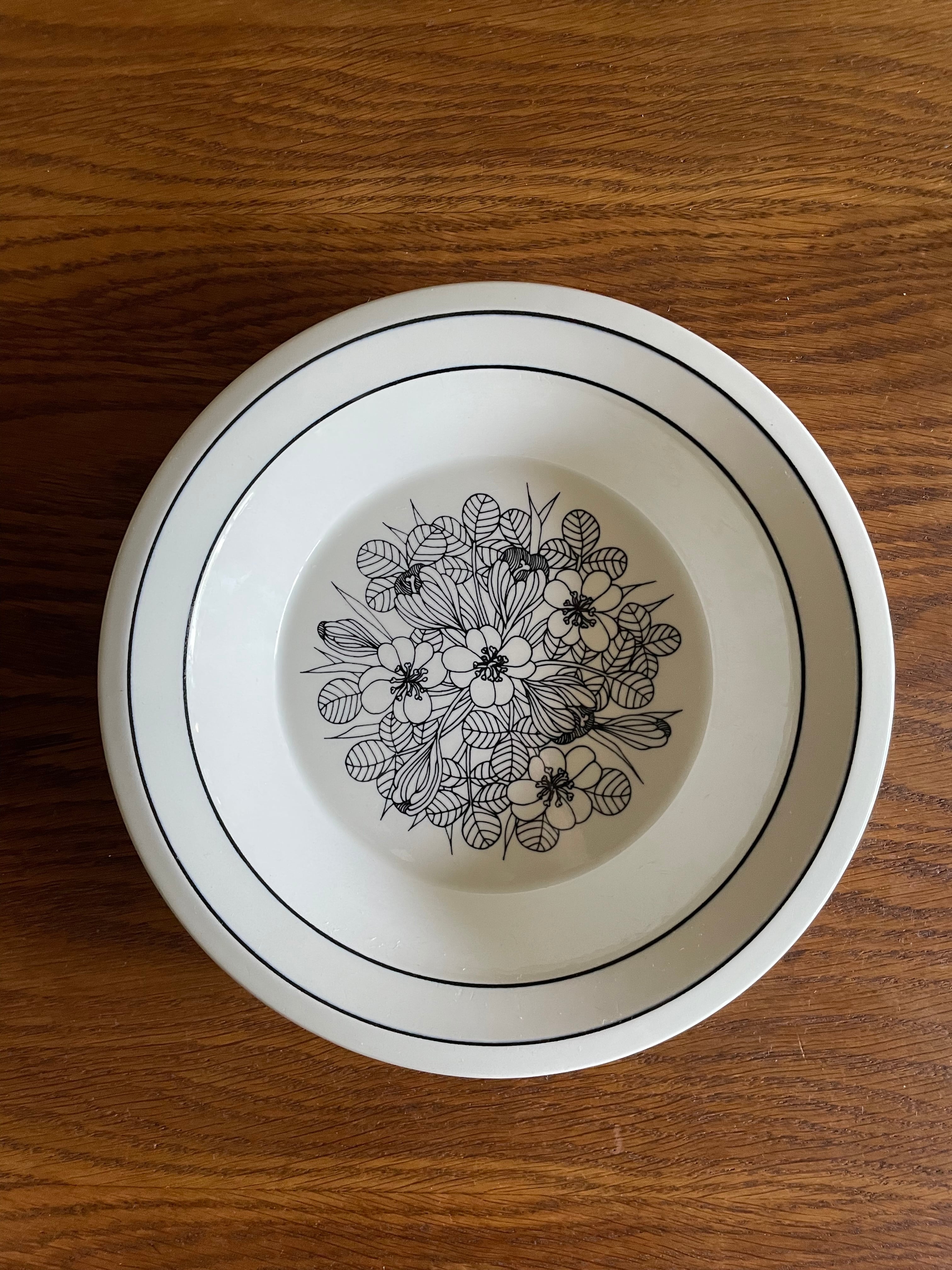 アラビア　バレンシア17㎝4枚セット アラビアバレンシア17㎝4枚セット