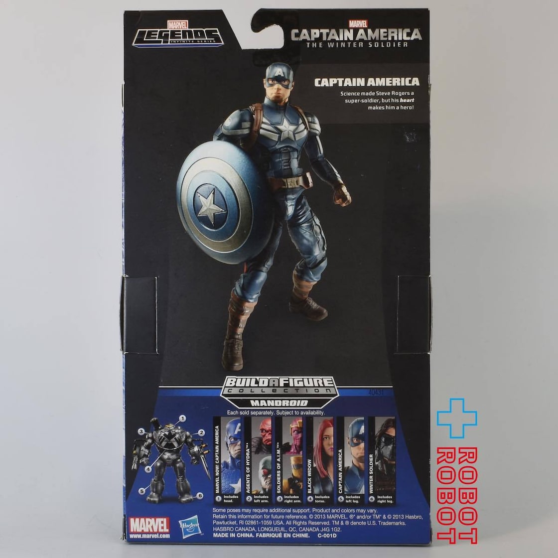 マーベルレジェンド マンドロイド ビルド キャプテン・アメリカ 国内版 