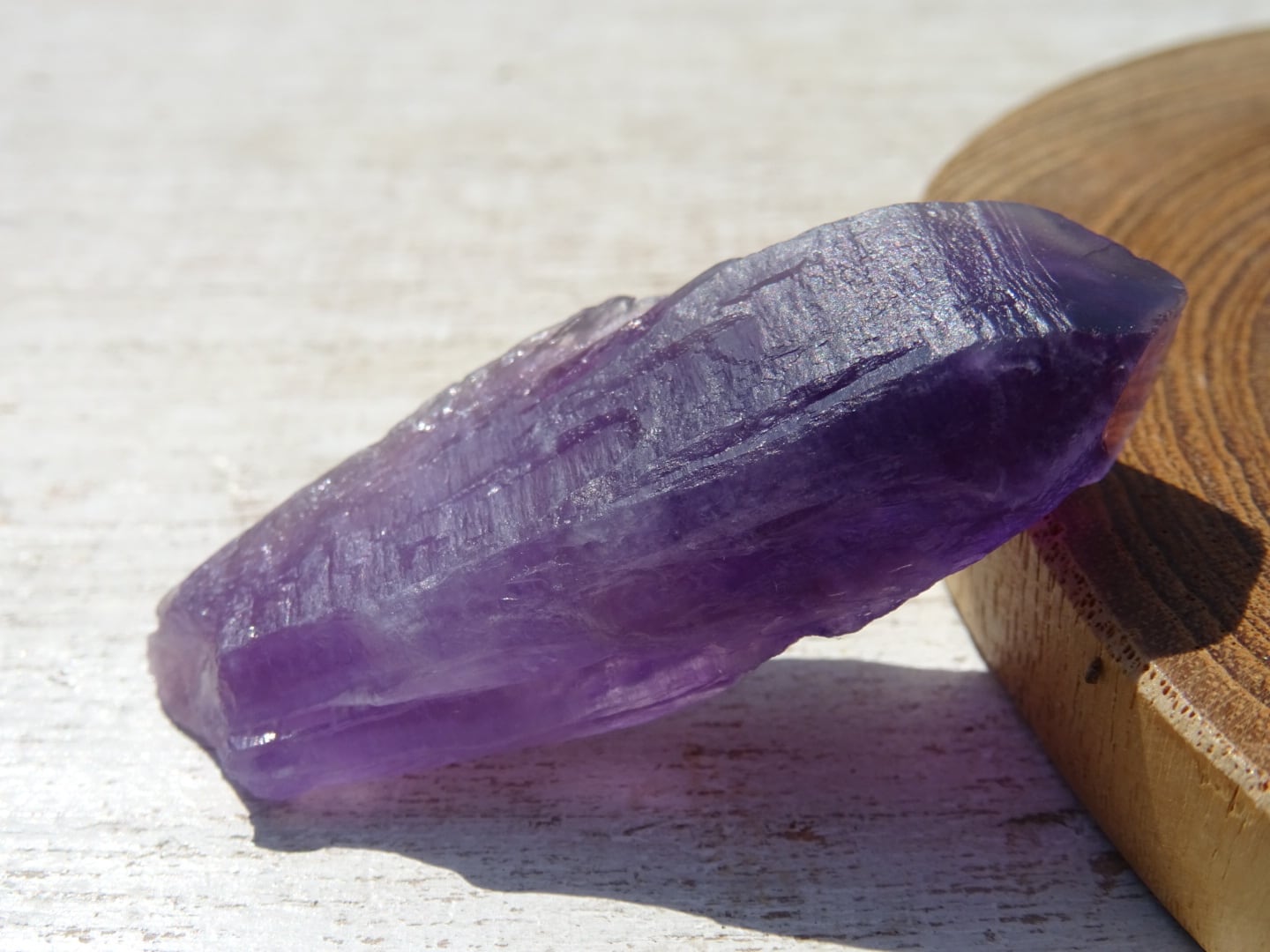 ナイジェリア Tutu cliffs産 アメジストポイント02 Amethyst from Tutu Cliffs Nigeria #newstock #crownchakra #crystals
