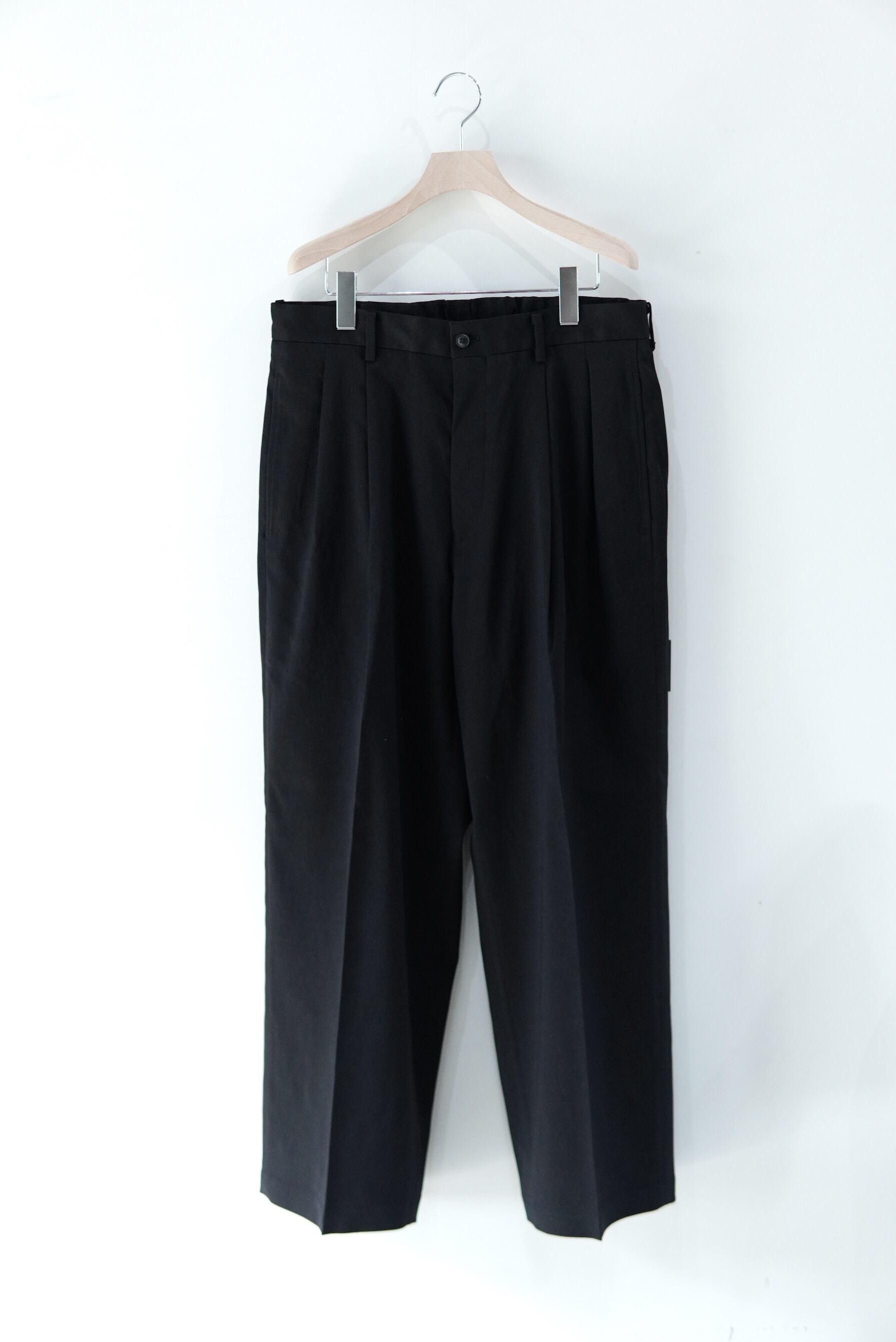 YOKO SAKAMOTO / DOUBLE PLEATED TROUSERS / YS - 26AW - 73