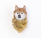 正規品　ポケファス刺繍ブローチ　