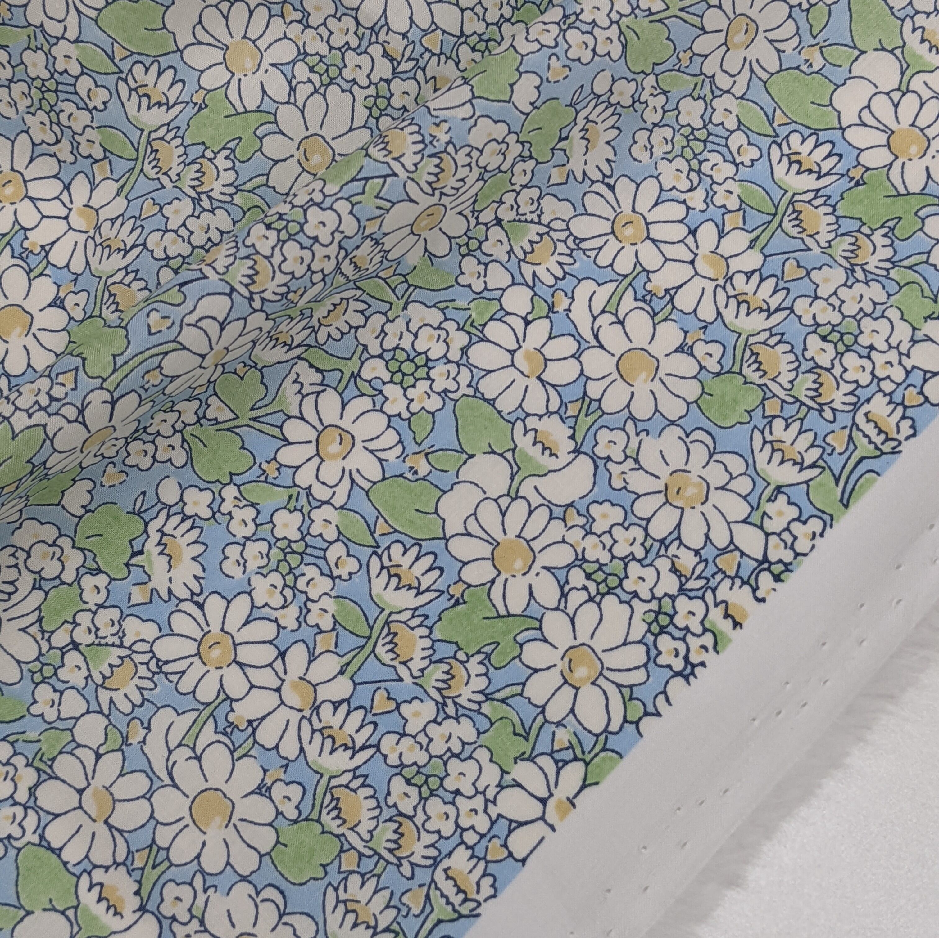 ◆輸入 リバティ LIBERTY タナローン Alice W Light Blue アリスダブル ライトブルー 約130×50cm