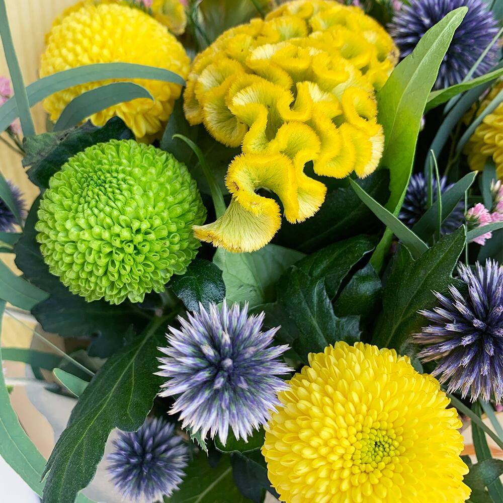 ピンポンマムブーケ S よいはな Yoihana 最高品質のお花をお届けするネット通販 ピンポンマムブーケ S よいはな Yoihana 最高品質のお花をお届けするネット通販