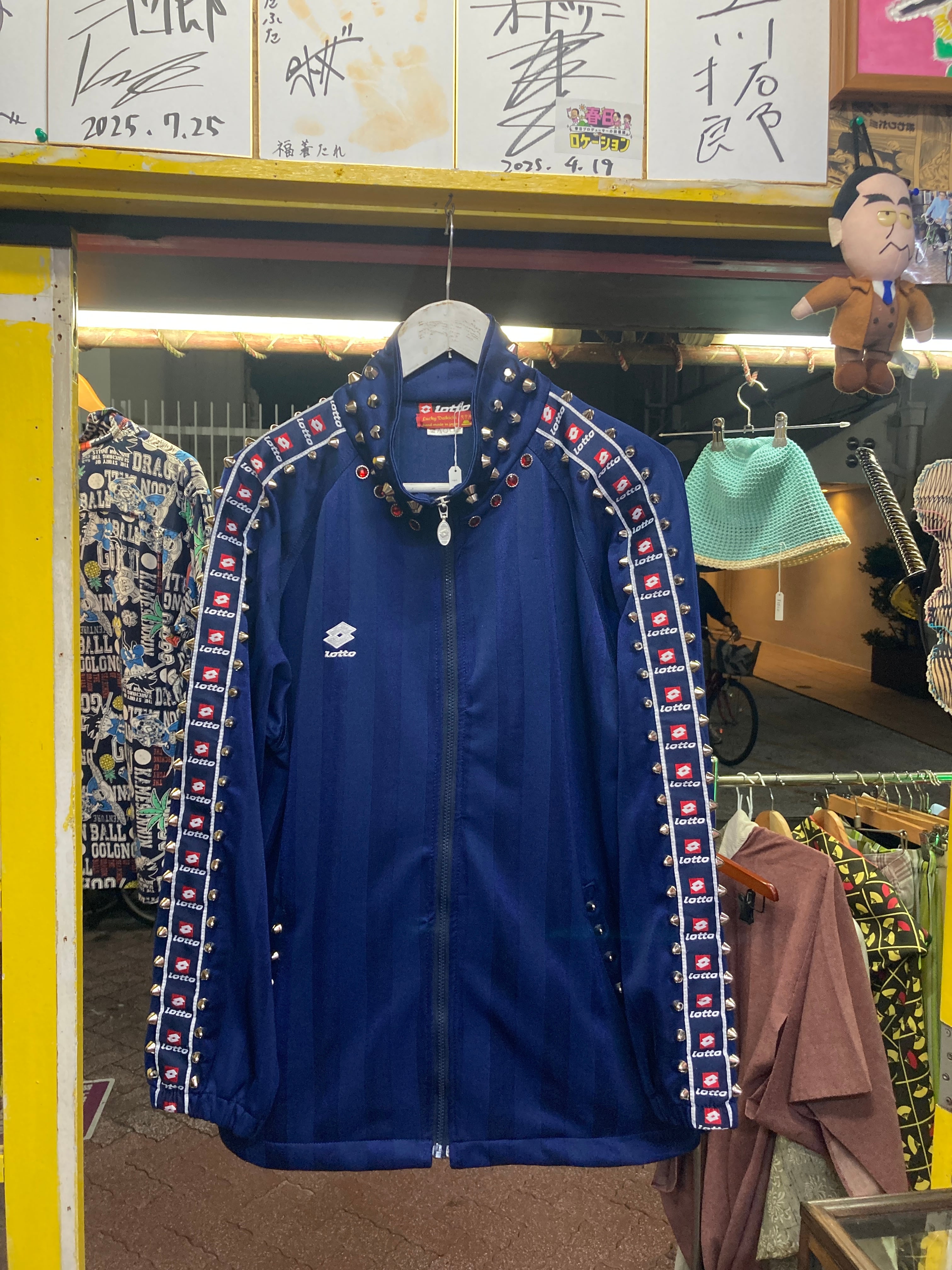 鋲ジャー ネイビー 赤ライン | 高円寺 キタコレビル はやとちり 商品ページ