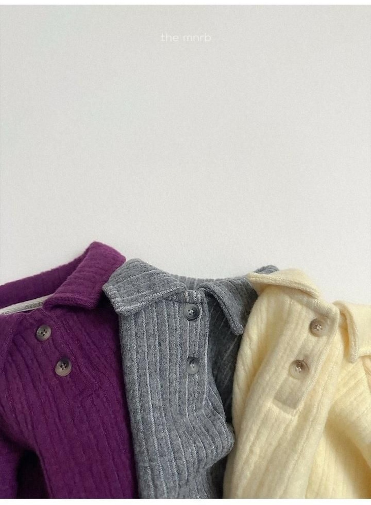 〖取寄〗韓国子供服 / 26winter / minirobe / ボーイカラートレーナー / キッズ *S~XL*