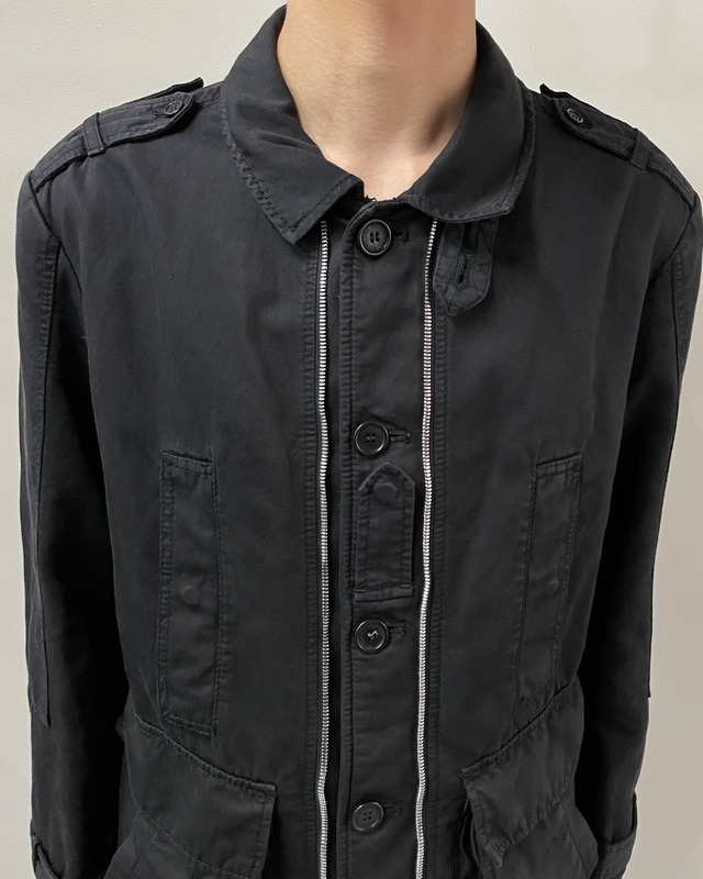 【Neil Barrett】fake zip field jacket