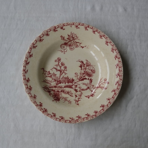 Gien 『Chardons』 平皿 アンティークプレート