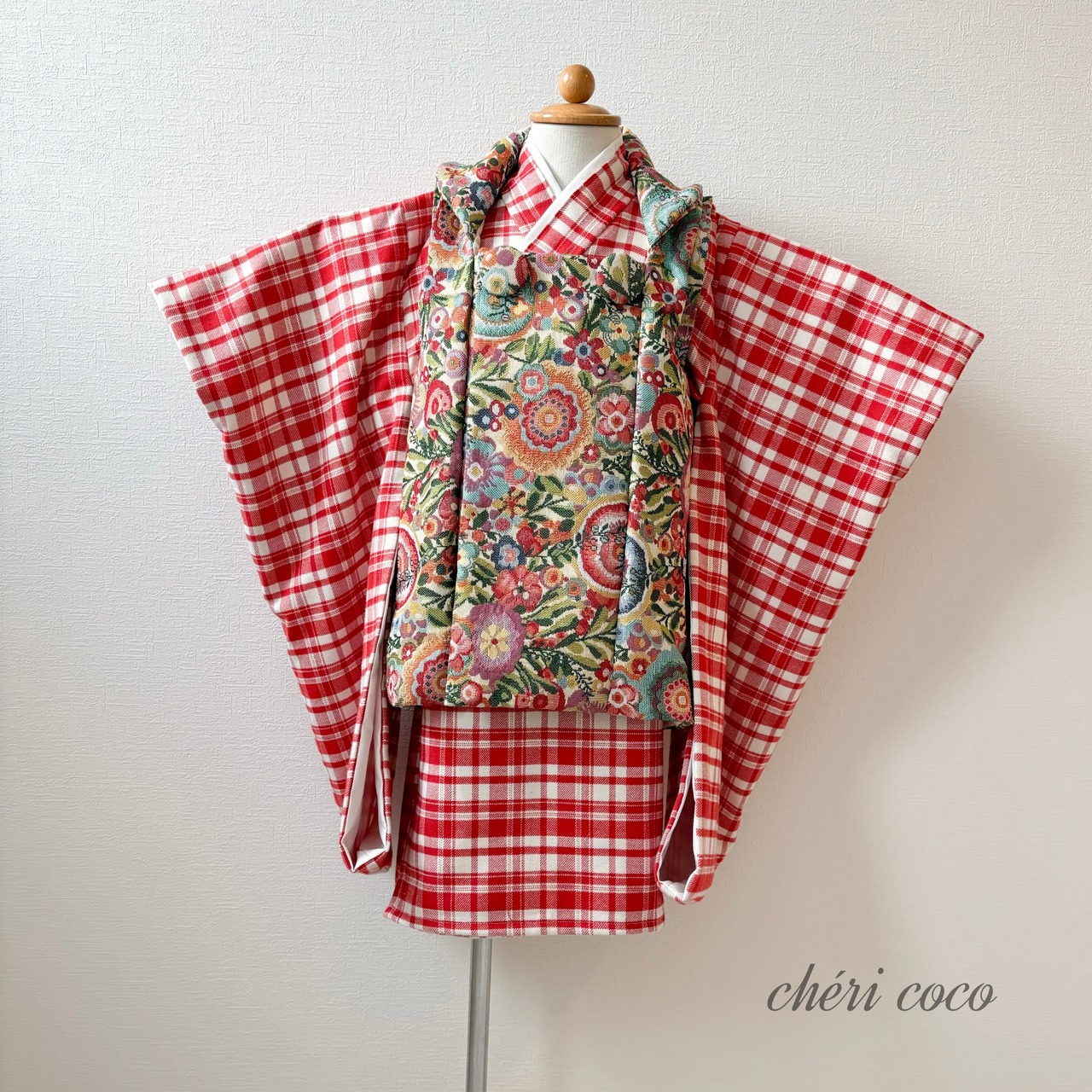 完成品特別価格】七五三 セパレート着物 被布 ハンドメイド | chéri 