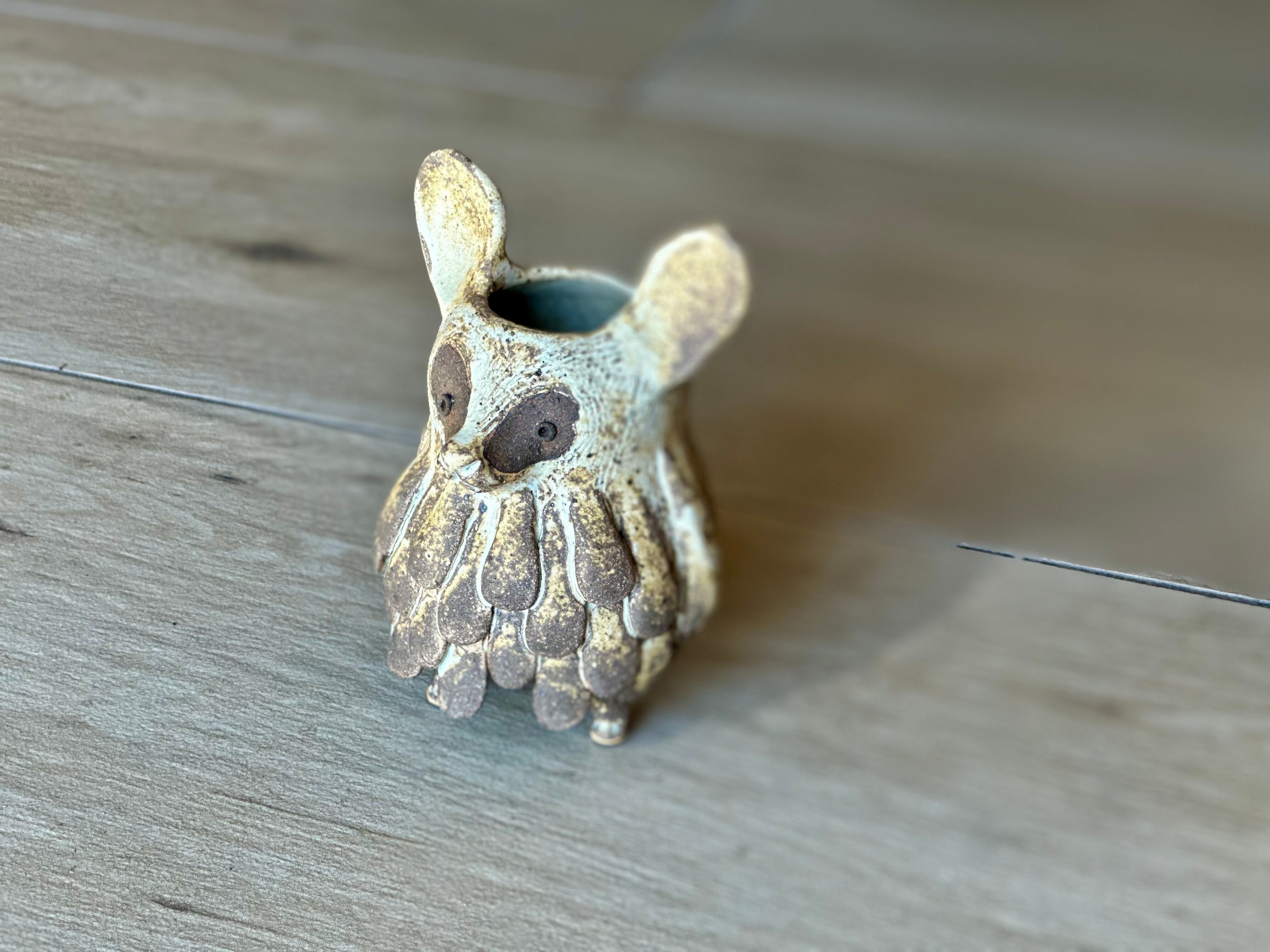 ネズミ花入れ（白） | 器のしごと utsuwa no shigoto Web shop