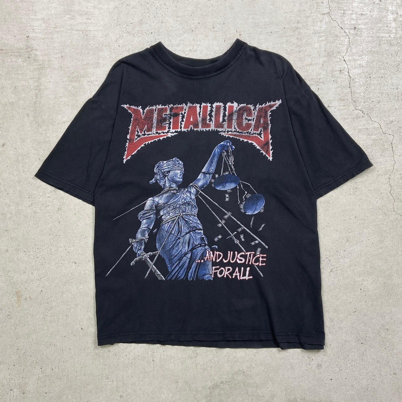00年代 METALLICA メタリカ バンドTシャツ バンT AND JISTICE FORALL 