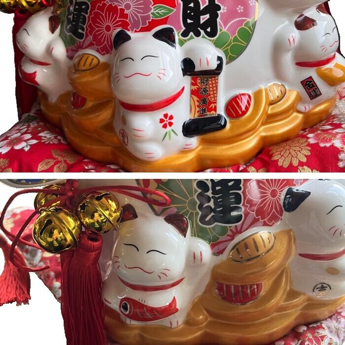 招き猫めちゃくちゃ安定の、お店守ります！ 招き猫めちゃくちゃ安定の、お店守ります！
