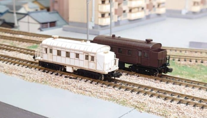 Nゲージ 名鉄チキ10 4両セット ペーパーキット | 甲府モデル ネット