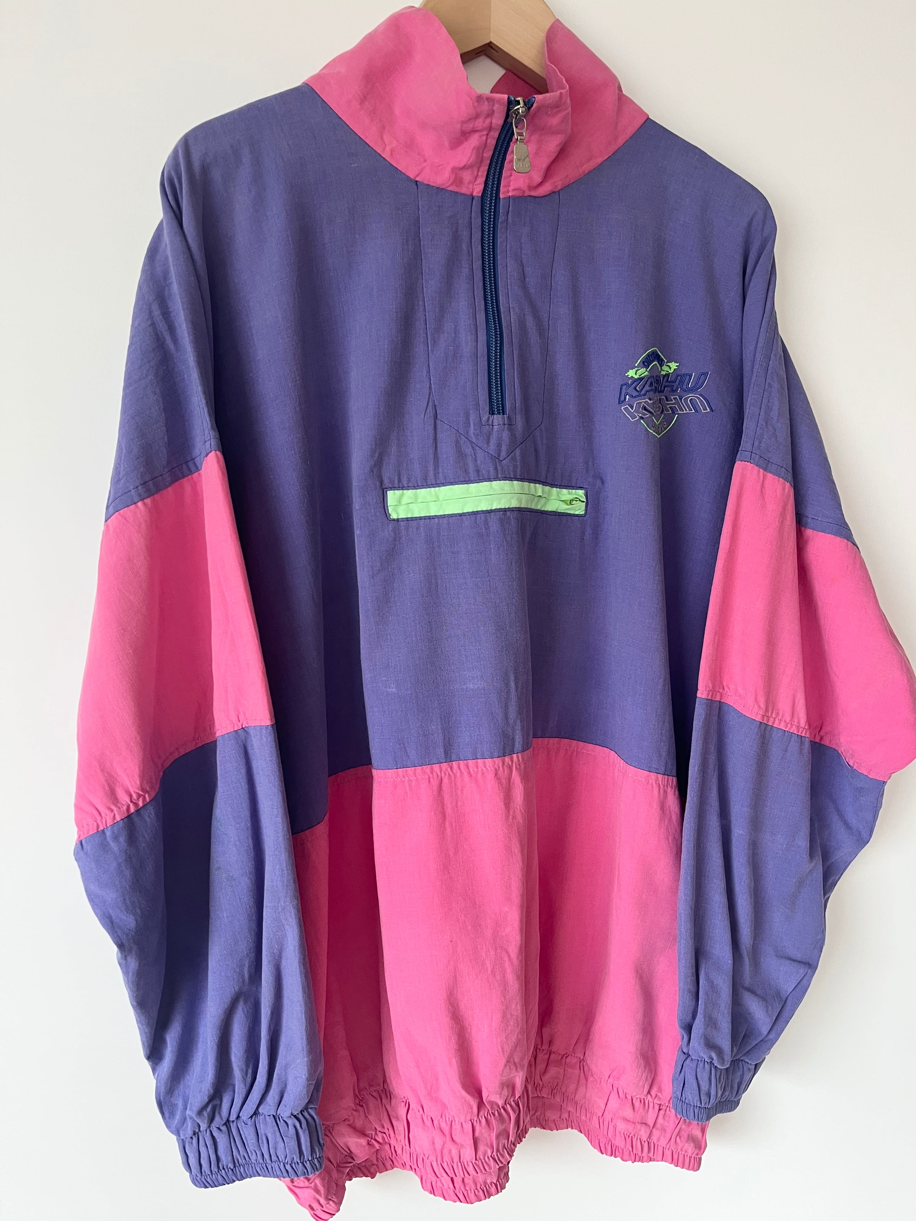 古着 KARHU ハーフジッププルオーバー