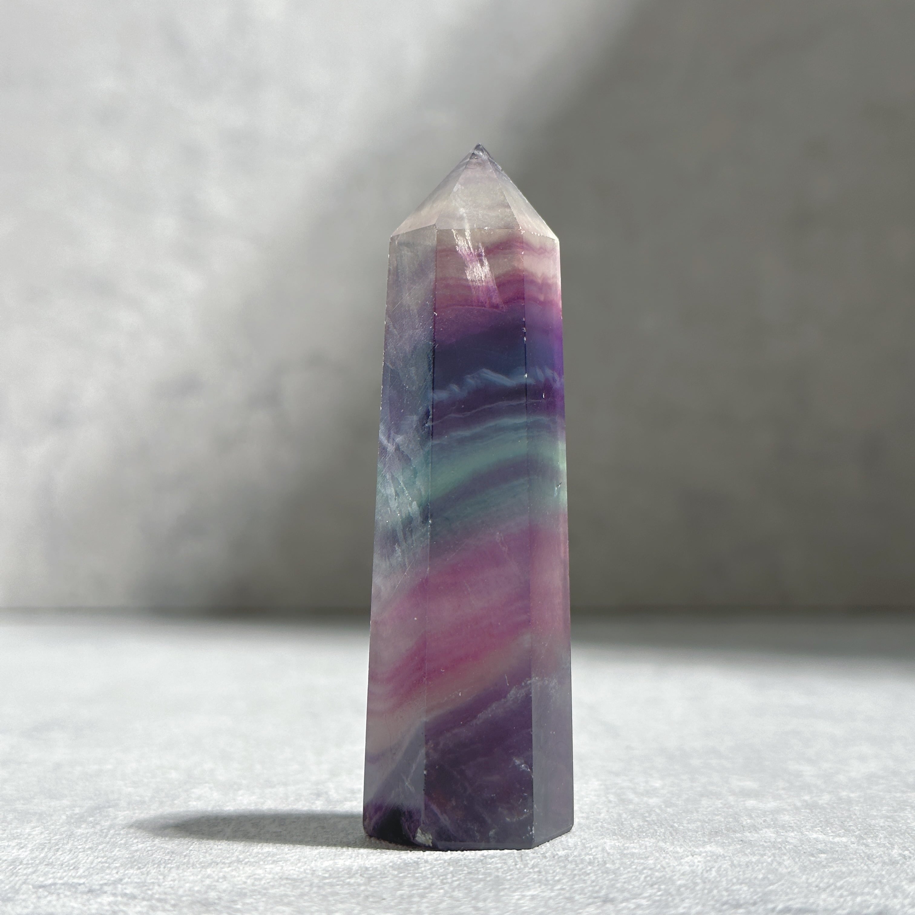 レインボーフローライト タワー型22◇ Rainbow Fluorite ◇天然石