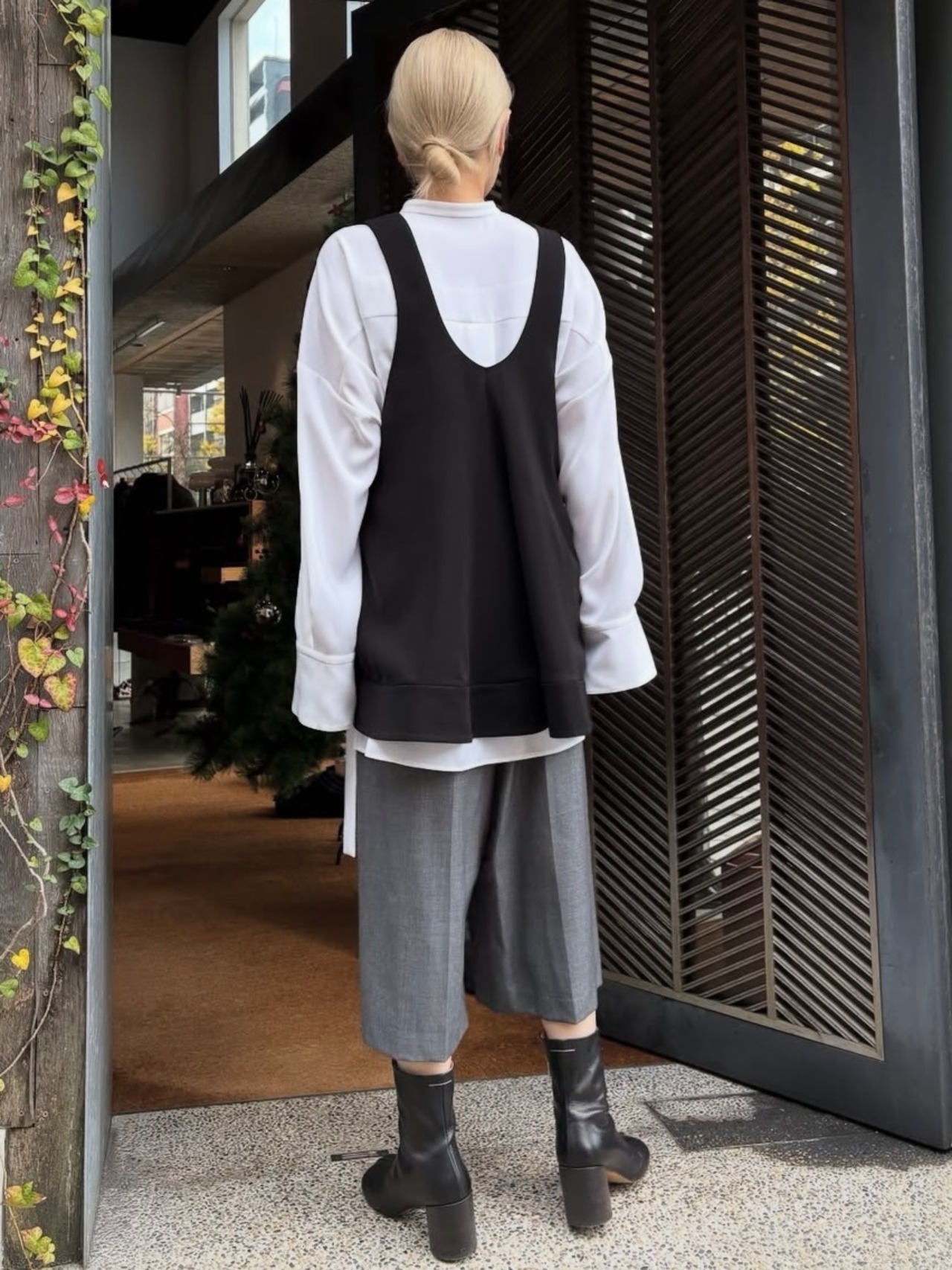 【26SS】ENFOLD エンフォルド /  2WAY FLARE VEST / ベスト - 5