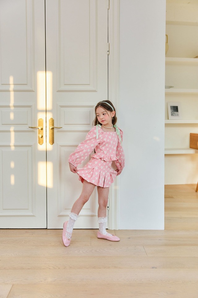 ラスト1 blue 5【即納】<berryberry>  Pesha set up (インナーパンツ付)