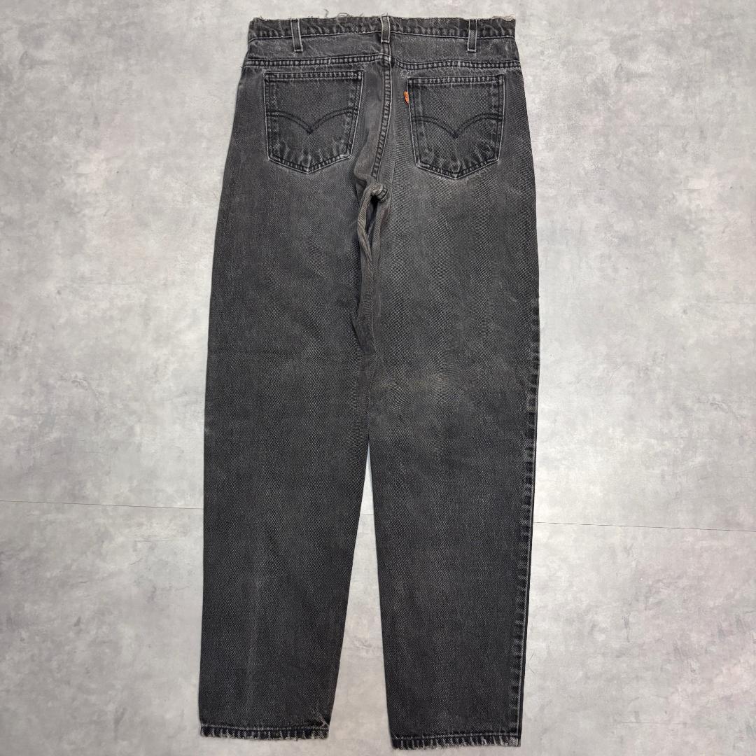 神サイズ 90s Levis 550 ブラック デニム USA製 W33 L30 リーバイス550 Levis W33 ブラックデニム 古着 90s 22130 | fuufu