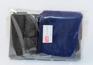 宅急便コンパクトセット　日本製竹炭お風呂(壱）　Bamboo charcoal bath set made in Japan (1)