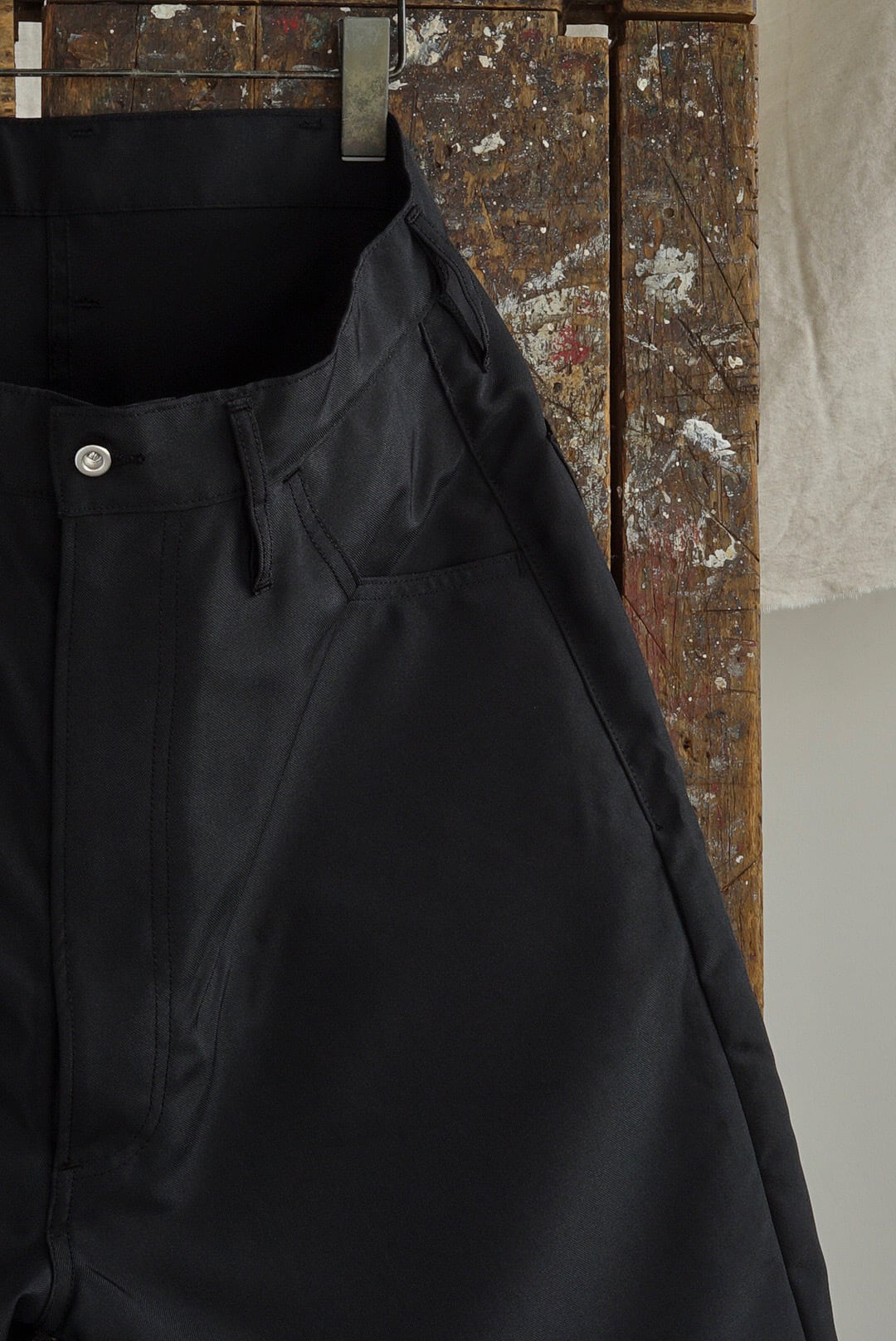 TUKI - 原田服飾研究所 - 5 POCKET SHORTS / BLACK | Brownie